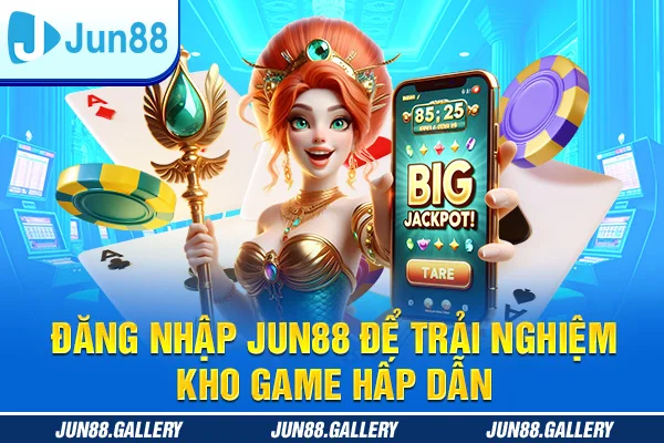 Đăng nhập JUN88 để trải nghiệm kho game hấp dẫn